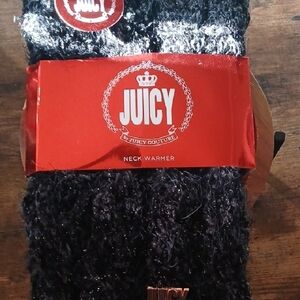 Juicy Couture Black Neck Warmer